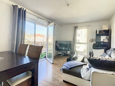 APPARTEMENT T2 - MONS EN BAROEUL - 45.98 m2 - 128000€