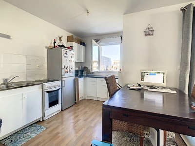 APPARTEMENT T2 - MONS EN BAROEUL - 45.98 m2 - 128000€