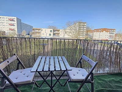 APPARTEMENT T2 - MONS EN BAROEUL - 45.98 m2 - 128000€
